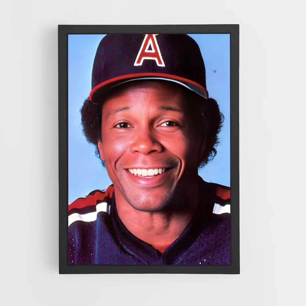 Poster Rod de carew – affiche Baseball (vue 2)